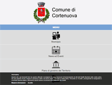 Tablet Screenshot of comune.cortenuova.bg.it